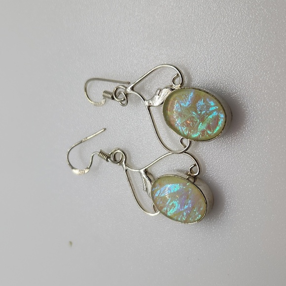Nwot! Triplet opal sterling earrings - Picture 1 of 6